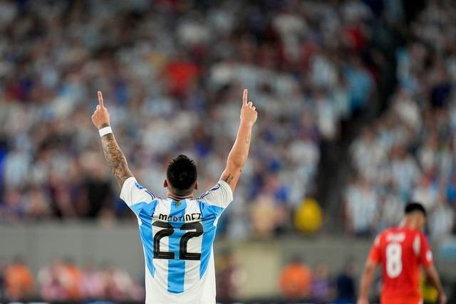 Copa América: Argentinien siegt 1:0 - Sorgen um Assistenten