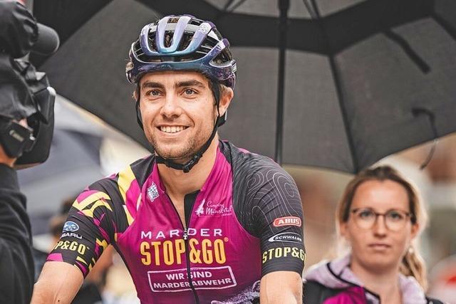 An Mountainbiker Julian Schelb aus Mnstertal fhrt fr Olympia kein Weg vorbei