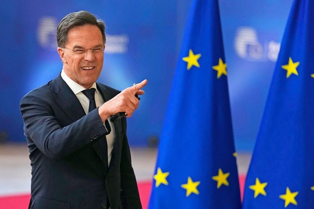 Mark Rutte wird neuer Nato-Generalsekretr  | Foto: Virginia Mayo (dpa)