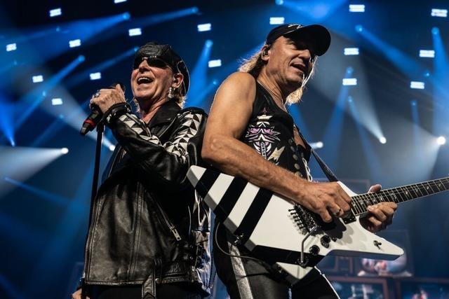 Die Scorpions vor ihrem Auftritt in Breisach: "Wer htte gedacht, dass wir mit Mitte 70 noch so spielen?"