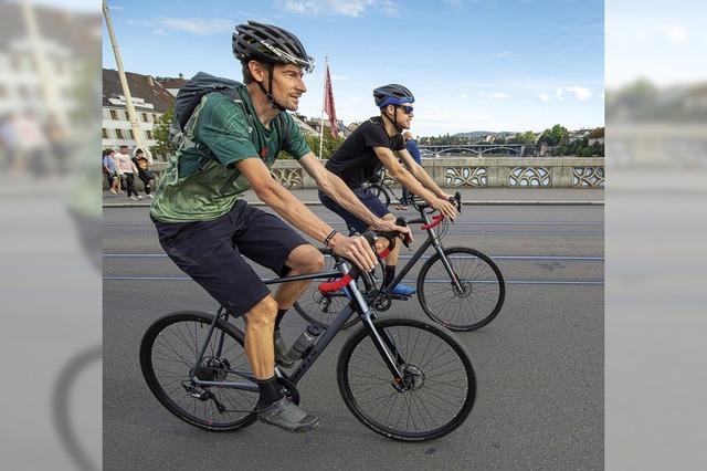 Mehr Radfahrer in Basel unterwegs