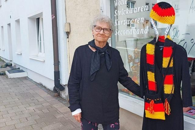 Gisela Mahler bestrickt ganz Bonndorf – aber nach der EM schliet sie ihre Boutique fr immer