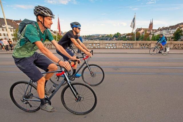 Mehr Radfahrer sind in Basel unterwegs