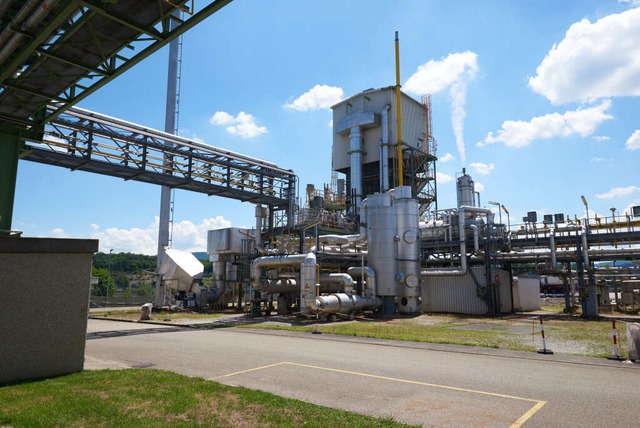 Chemieproduktion von Evonik in Rheinfelden  | Foto: Evonik