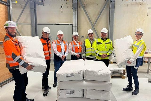 Neue Kieselsure-Anlage sichert Arbeitspltze bei Evonik in Rheinfelden