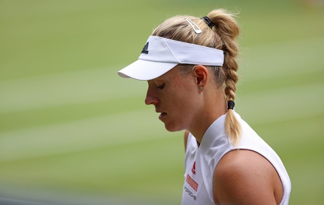 Angelique Kerber fehlt es vor Wimbledon an Selbstvertrauen.  | Foto: Steven Paston/PA Wire/dpa