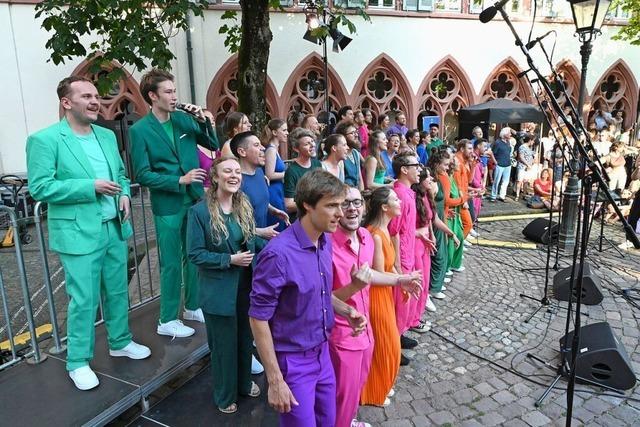 Groove- und Gnsehautmomente: So war die Freiburger Chornacht