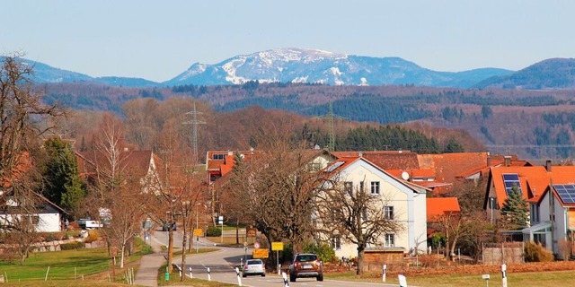 Mit seiner Lage auf dem Dinkelberg geh... direkt hinter dem Ortsteil zu liegen. | Foto: Rolf Reißmann Mit seiner Lage auf dem Dinkelberg geh... direkt hinter dem Ortsteil zu liegen. | Foto: Rolf Reißmann