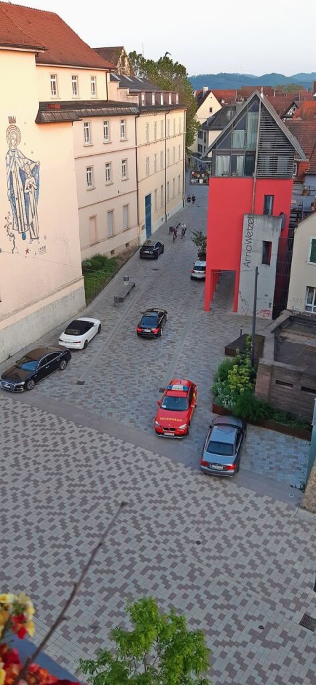 Um das Problem der Wildparker in der n...chgreifen des Gemeindevollzugsdiensts.  | Foto: Privat