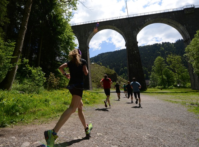 Der X-Trail in Breitnau bezeichnet sic...s hrtester Halbmarathon Deutschlands.  | Foto: Patrick Seeger