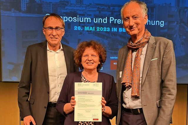 Baubrgermeister Martin Haag, Stadtpla...gen beim Deutschen Stdtebaupreis 2023  | Foto: Stadt Freiburg