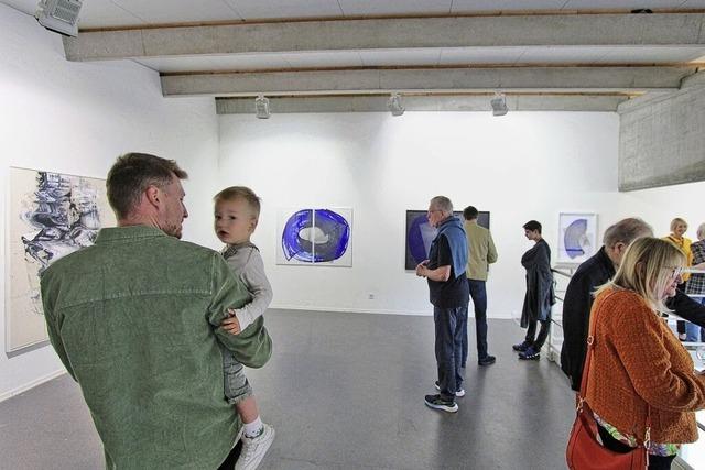 Die Offenburger Galerie im Artforum zeigt werke von David Stegmann und Jonas Ghringer