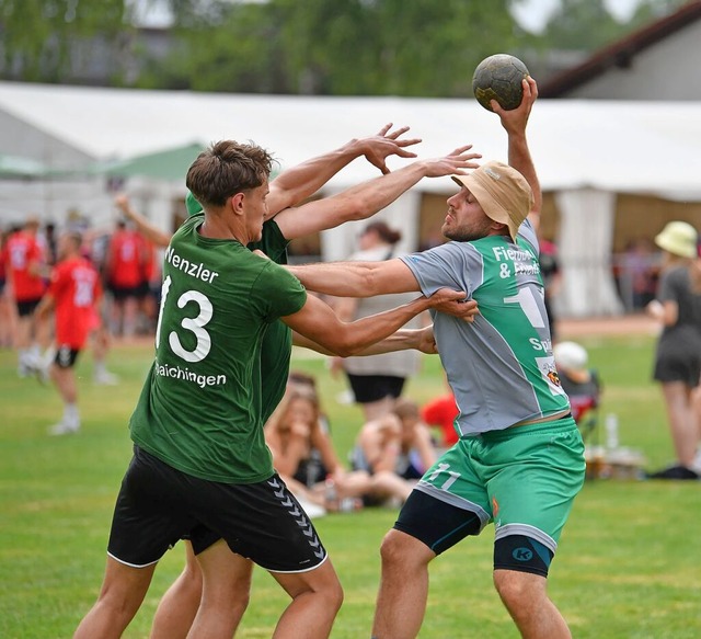 Viel mehr als nur Sport: Das Turnier d...llerinnen und Handballer in Meienheim  | Foto: Wolfgang Knstle