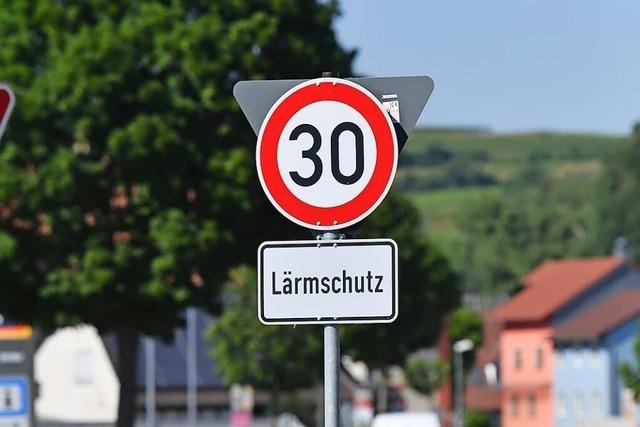 Die Mehrheit der Kuhbacher mchte Tempo 40 in ihrem Ortsteil behalten