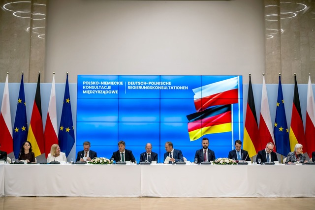 Deutsch-polnische Regierungskonsultationen  | Foto: Michael Kappeler/dpa