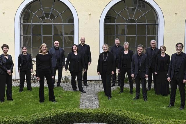 Das Ensemble graduale vocal gibt ein Konzert in der Offenburger Klosterkirche