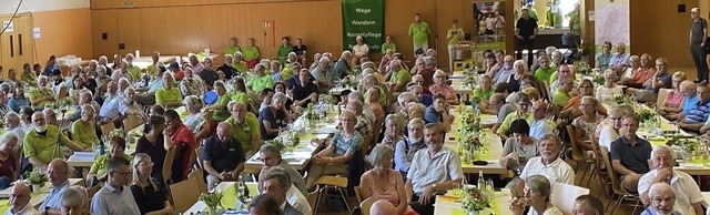 Die Hauptversammlung des Schwarzwaldve...n der Wiesentalhalle in Steinen statt.  | Foto: Jrg Schtt