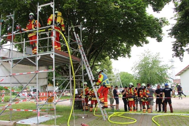 Feuerwehren des Landkreises Waldshut zeigen starke Leistung