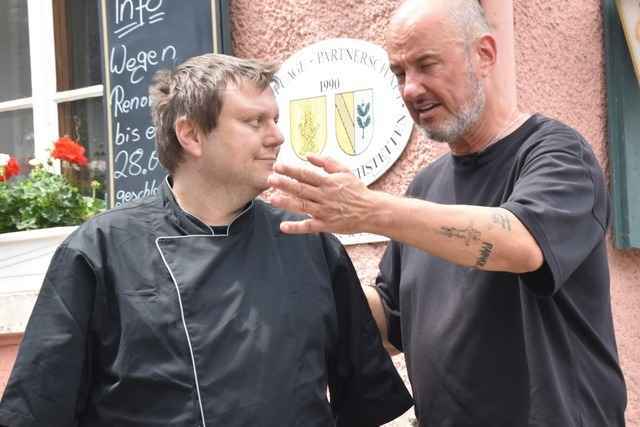 Was der Starkoch dem Ochsen-Wirt r�t: TV-Sendung mit Frank Rosin in Eichstetten