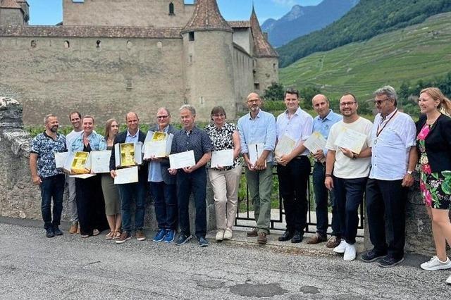 Beim Gutedel-Wettbewerb am Genfer See schneiden Markgrfler Weinbaubetriebe sehr gut ab