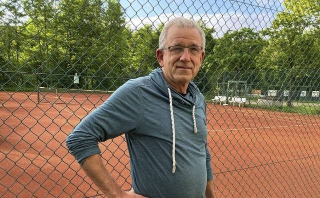 Joachim Hermann ist seit der Grndung des Vereins mit dabei.  | Foto: Tennisclub Bollschweil