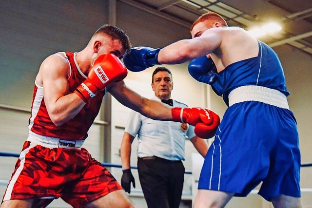 Der Amateurboxer Granit Sope aus Neuen...pfe, 18 Siege, davon 14 durch Knockout  | Foto: Joanne Bellay