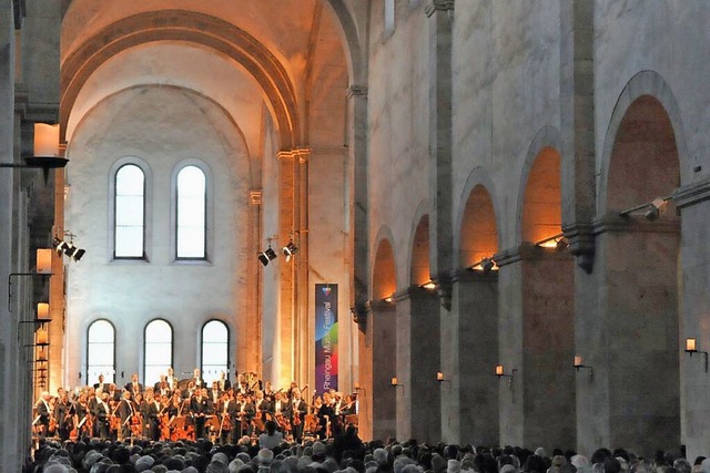 Wird zum Konzertsaal: die Basilika im Kloster Eberbach  | Foto: Ansgar Klostermann (Rheingau Musik Festival)