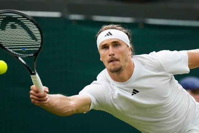 Ungefährdeter Sieg: Zverev spielt um Wimbledon-Achtelfinale