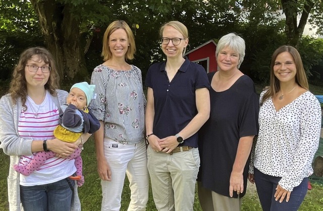 Engagieren sich fr das Familienzentru...eitung) und Ariane Barkmin (Vorstand).  | Foto: Familienzentrum