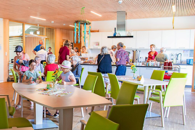 Im Ursulinenhof in Oberried kmmert sich eine starke Gemeinschaft um elf Senioren