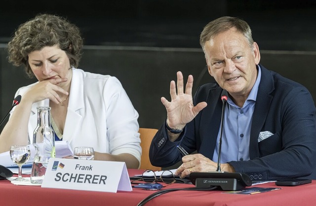 Jeanne Barseghian wrdigte die Verdien... um den Eurodistrikt Straburg-Ortenau  | Foto: P. Stirnweiss