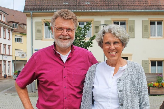 Rudolph Cleveringa und Eva Barnscheidt leiten seit Mai die Stiftung Brcke.  | Foto: Annika Sindlinger