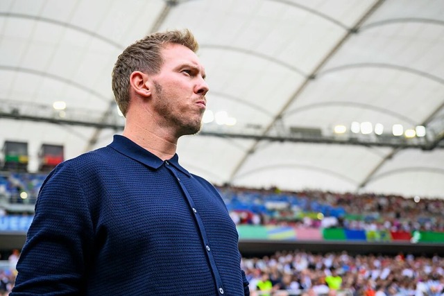 Bundestrainer Julian Nagelsmann.  | Foto: Tom Weller (dpa)