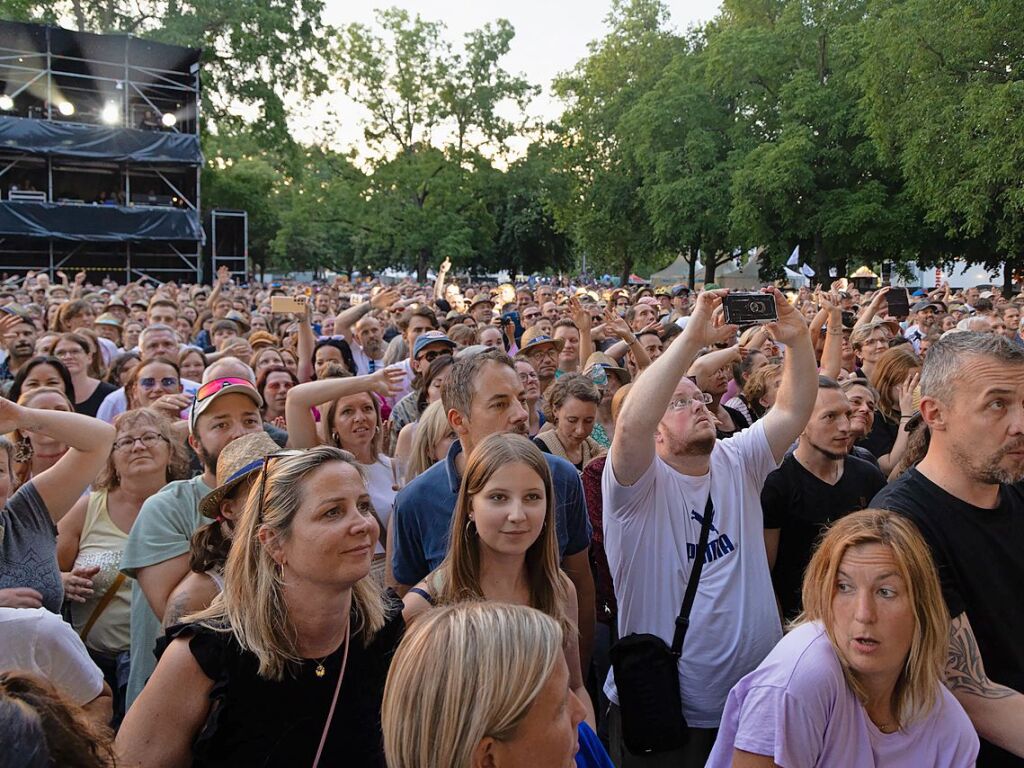 Tag 2 beim Festival Pinot and Rock in Breisach mit den Fantastischen Vier und Milky Chance als Headlinern.