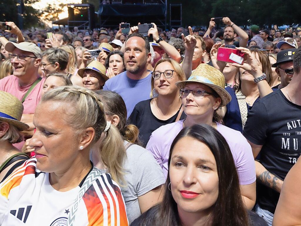 Tag 2 beim Festival Pinot and Rock in Breisach mit den Fantastischen Vier und Milky Chance als Headlinern.