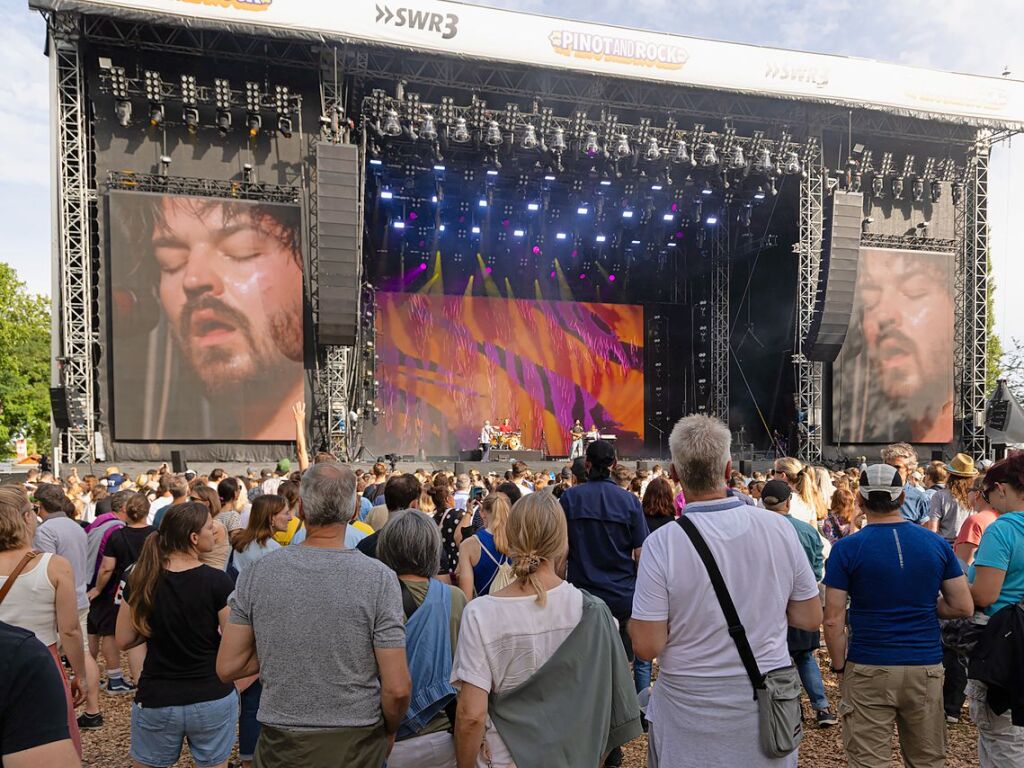 Tag 2 beim Festival Pinot and Rock in Breisach mit den Fantastischen Vier und Milky Chance als Headlinern.