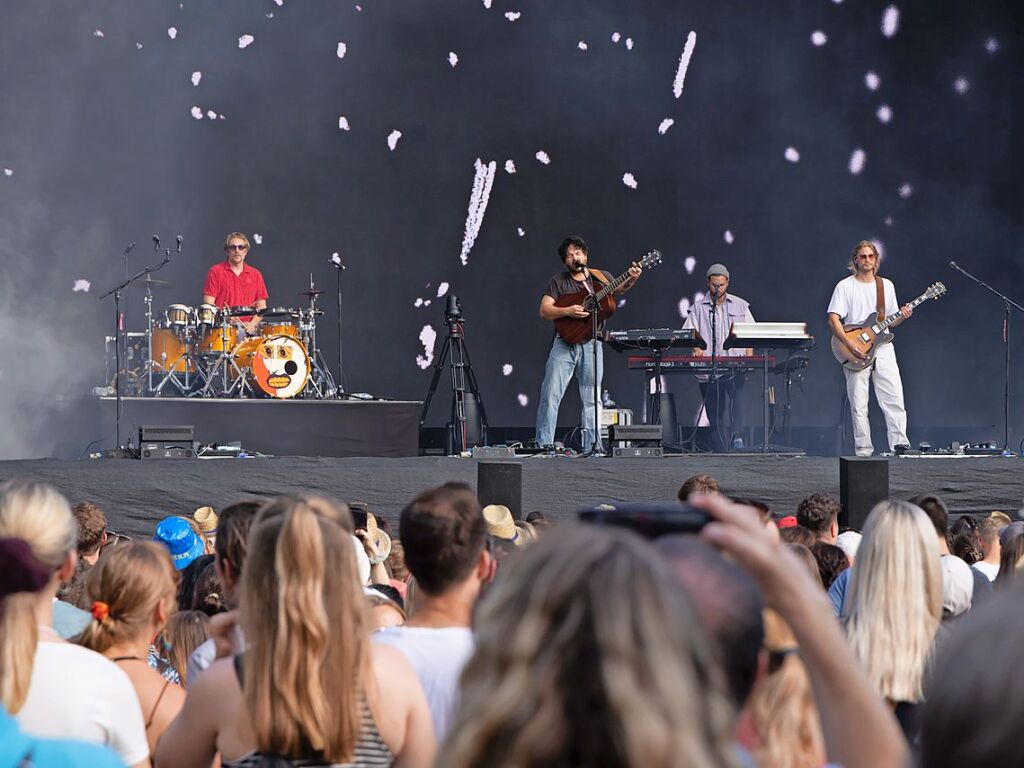 Tag 2 beim Festival Pinot and Rock in Breisach mit den Fantastischen Vier und Milky Chance als Headlinern.