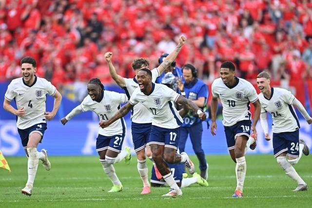England gewinnt im Elfmeterschieen gegen die Schweiz und steht im EM-Halbfinale