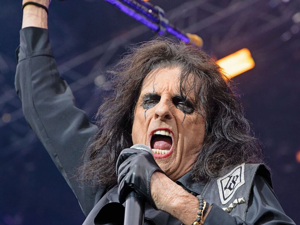 Alice Cooper in Breisach.