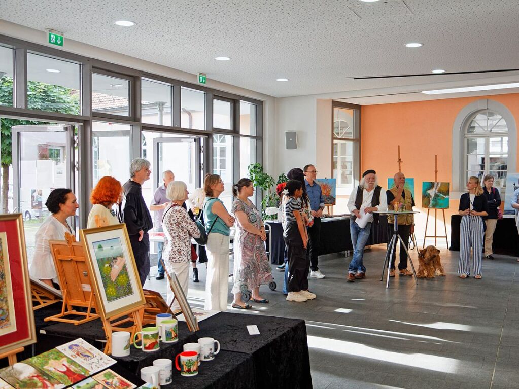 Vernissage am Freitagabend im Brgerhaus Alte Schule