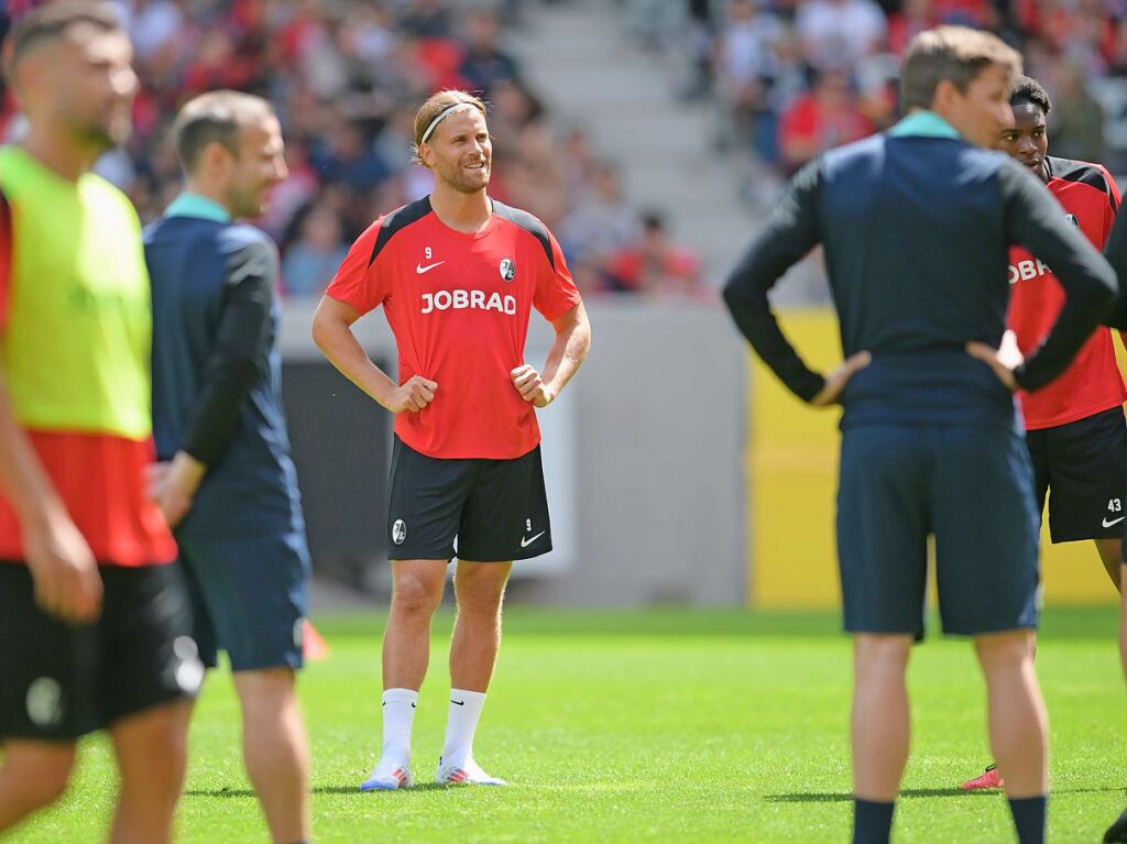 Trainingsauftakt: Am Sonntag startete die Saisonvorbereitung beim SC Freiburg.