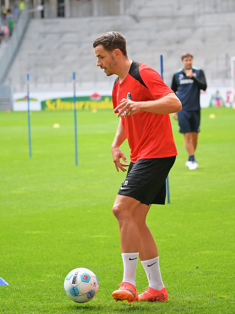 Trainingsauftakt: Am Sonntag startete die Saisonvorbereitung beim SC Freiburg.