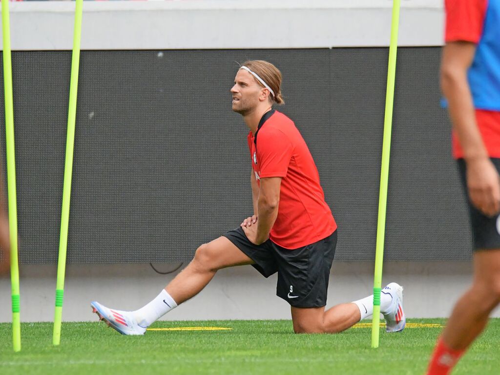 Trainingsauftakt: Am Sonntag startete die Saisonvorbereitung beim SC Freiburg.