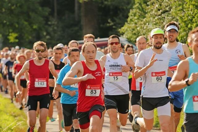 Beim Rosskopflauf 2024 in Heuweiler herrscht Traumwetter