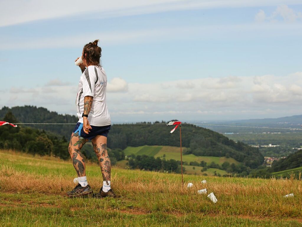 Auch krzere Strecken und ein Bambinilauf waren im Angebot des Sportvereins. Der Start war um 8.45 Uhr am Sportplatz.