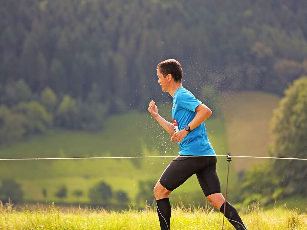 Auch krzere Strecken und ein Bambinilauf waren im Angebot des Sportvereins. Der Start war um 8.45 Uhr am Sportplatz.