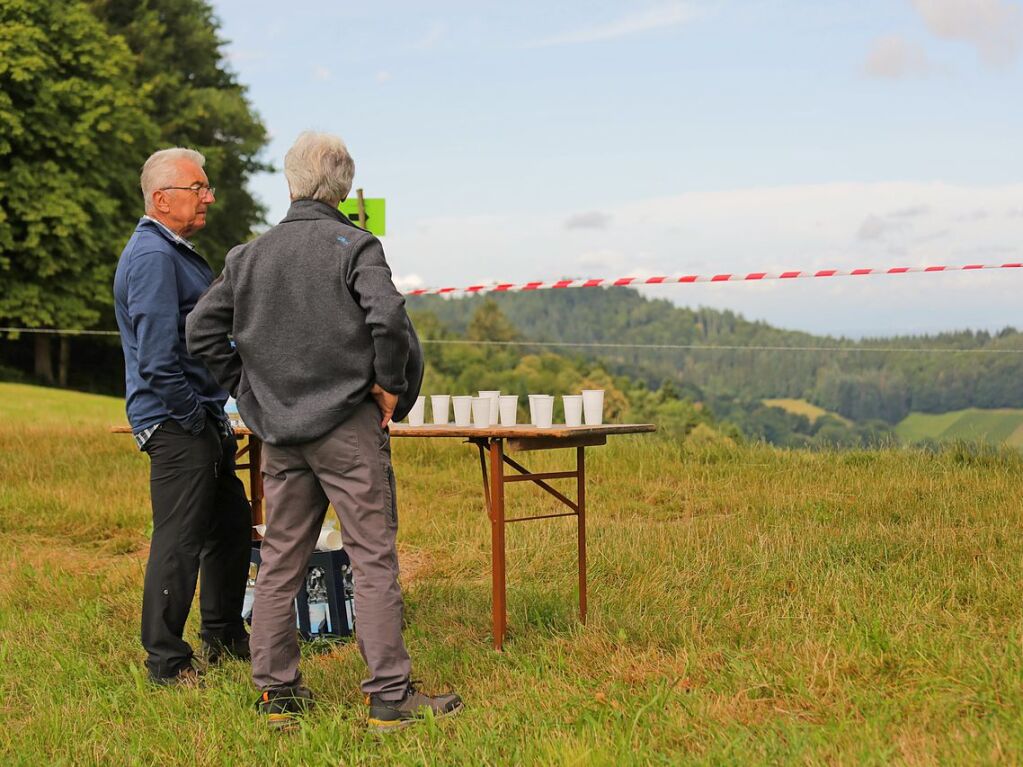 Auch krzere Strecken und ein Bambinilauf waren im Angebot des Sportvereins. Der Start war um 8.45 Uhr am Sportplatz.