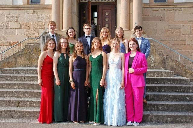 Am Lahrer Clara-Schumann-Gymnasium feiern die Absolventen das Rezept zu einem erfolgreichen Abitur