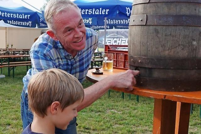 Beim Bockbierfest in Kippenheim war der Festplatz nur am Sonntag gut gefllt