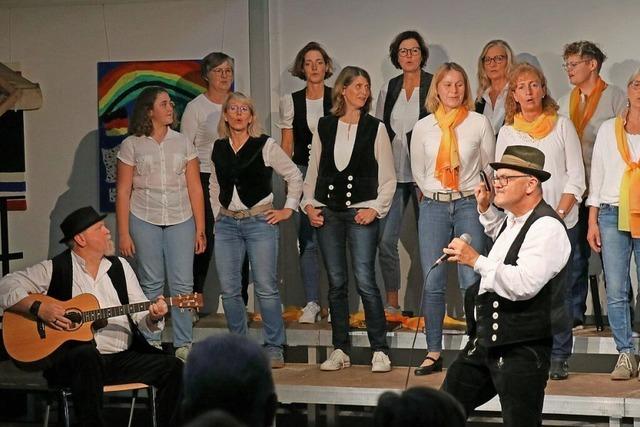 Eine Zusammenarbeit bildet den krnenden Abschluss beim Chorkonzert in Bonndorf